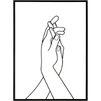Mauro Ferretti Wandpaneel Simply Hands 40×1×55 cm