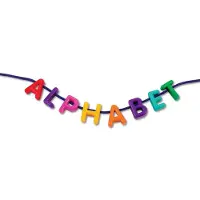 Learning Resources Uppercase Lacing Alphabet - 3+