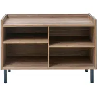 Maze Gentle opbergbank Walnoot, 78x53x35 cm