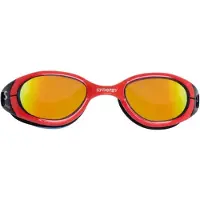 Synergy Trisight Silicone Polarized Swimming Goggles Rood Yellow