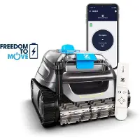Zodiac Freedom+ Control Pool Cleaning Robot Zilver