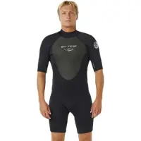 Rip Curl Omega Spring 2/2 Mm Fl Shorty Met Korte Mouwen En Rits Op De Rug