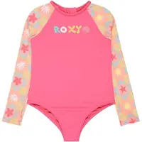 Roxy Check Tw Junior Shorty Met Lange Mouwen En Rits Op De Rug