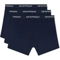 Emporio Armani Heren Set 3 Boxers Dag marine (XL), Homewear, Katoen, Marineblauw EM000261_AF14132