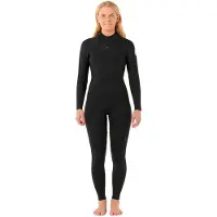 Rip Curl Dawn Patrol 3/2 Mm Dames Neopreen Wetsuit Met Lange Mouwen En Rugrits