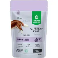 Nature´s Protection Superior Care Junior Konijn & Krill Natvoer Voor Honden 12x85g