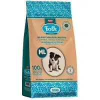 Folk Junior Medium en grote rassen. Milde voeding voor puppy's met konijn, kalfsvlees en wortel - droogvoer voor honden - 10 kg