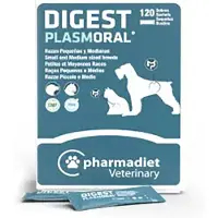 Pharmadiet Digest Plasmoral 120 Sachets Hondensupplement Voor Kleine En Middelgrote Rassen