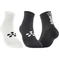Bullpadel Bp-pmr 2601 Short Socks 2 Pairs Wit,Zwart EU 36-39