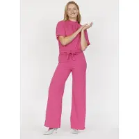 Sisters point Girl-ju - Dames Jumpsuit - Cerise - Maat XS