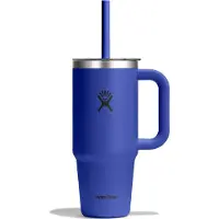 Hydroflask - Travel Tumbler Clear Lid - Isoleerbeker 710 ml, blauw