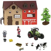 Tachan Complete Toy Farm 12 Pieces Veelkleurig Kinderen