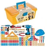 Tachan 50 Piece Tool Kit Geel Kinderen