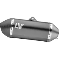 Leovince Lv-14 Black Edition Triumph Tiger 900 Abs 24-26/tiger 900 Gt Abs 24-26 Gehomologeerde Uitlaatdemper