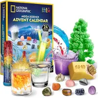 National Geographic 2026 Science Kit Adventkalender – Gemstones - STEM speelgoed - Vanaf 8 jaar - Engelstalig