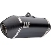 Leovince Lv-14 Black Edition Moto Guzzi Stelvio 1000 Abs 24-26 Gehomologeerde Uitlaatdemper