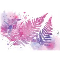 WALLARENA - Behang 250x175 cm - Fotobehang - Vliesbehang - Bladeren Motiv - Naar de slaapkamer, woonkamer - Op de Flizelin