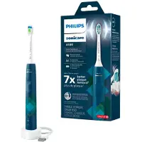 Philips 4100 serie HX3689/42 Sonische elektrische tandenborstel, Volwassenen, Sonisch, 31.000 bewegingen per minuut, Blauw, 2 minuten, 30 seconden, Malibu Prismatic