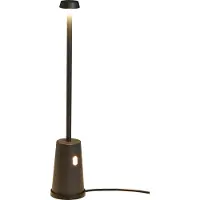 Northpoint LED-tafellamp met oplaadstation, traploos dimbaar, aanraaksensor, warm wit licht (3000K), IP54