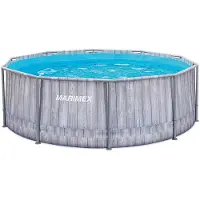 Marimex Florida zwembad, 3,66 x 0,99 m, met skimmer - houtlook