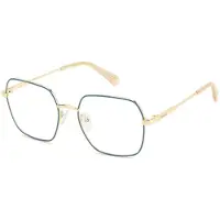 Polaroid PLD D530 54/18/140 Gouden teal Metalen monturen VROUW PLD D530