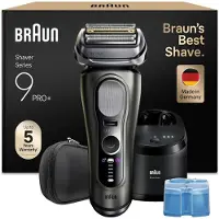 Braun Series 9 PRO+ scheerapparaat voor heren, elektrisch scheerapparaat, grafietkleur