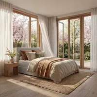 Mörgenn Boxspring Lounge - Pocketvering - Luxe Topper - Lichtgrijs - 160x220 cm - Inclusief Dekbed en Kussens