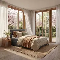 Mörgenn Boxspring Lounge - Pocketvering - Luxe Topper - Antraciet - 90x200 cm - Inclusief Dekbed en Kussens