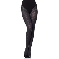 Merry Style MS-GB-328 Dames Panty - 60 DEN- 3D-technologie - Polyamide - Grafiet - XL