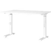 Huisenthuis.nl Bureau Galileo Wit - 120x80cm - Hoogte 91 cm - In hoogte verstelbaar