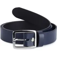 Merry Style Ladeheid Dames Kledingriem - Riem - Broekriem - Verstelbaar - Leer - MS-EL-D41 - Marineblauw - 90 cm