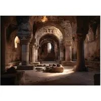 WALLARENA - Behang 400x280 cm - Fotobehang - Vliesbehang - Architectuur Motiv - Naar de slaapkamer, woonkamer - Op de Flizelin