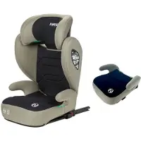 Nania Autostoeltje - - Bogotá - Groep 2/3 - I-maat - 100/150 cm - Isofix - 4 tot 12 jaar - Verstelbare hoofdsteun - Zwart