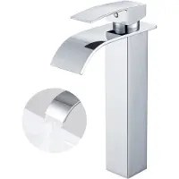 Auralum Max Wastafelkraan - Badkamerkraan - Toiletkraan - Mengkraan - inclusief aansluitingen - Chroom