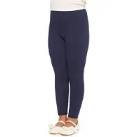 Merry Style Meisjes Leggings - Sport - Vrijetijdsbroek - Lang - Katoen – Sportbroek – Marineblauw – 110 - MS-MS10-225-LE-new