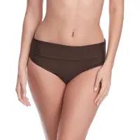 Merry Style MS-VO-M72W Dames Zwembroek - Zwemshorts - Bikinibroekje - Elastische tailleband - Polyamide & Elastaan - Bruin (8157) - 42
