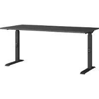 Huisenthuis.nl Bureau Galileo Grafiet - 160x80cm - Hoogte 91 cm - In hoogte verstelbaar