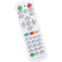 Plus.Parts Afstandsbediening geschikt voor de VIEWSONIC LS610HDH beamer, vervangt A-00010294 / Q-3102