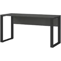 Huisenthuis.nl Bureau Orlando Eiken - Zwart - 150x60cm - Hoogte 74 cm