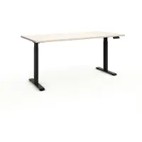 Huisenthuis.nl Elektrisch bureau Lyra Lichteiken - 200x80cm - Hoogte 73 cm - In hoogte verstelbaar