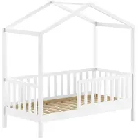 Huisenthuis.nl Peuterbed Bibi Wit - Hoogte 16 cm