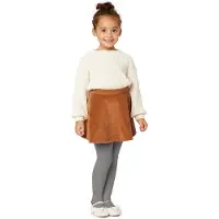Merry Style WL-010 Kinderen Panty - 60 DEN -Microvezel - Meisjes - Polyamide - Grijs-2 - 116-122
