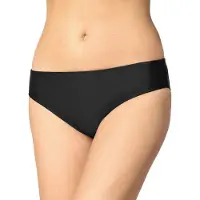 Merry Style Dames Zwembroek - Bikinibroekje - Elastische tailleband - Polyamide & Elastaan – Zwart (9240) – 42 - MS-VR-Brief-1