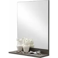 Huisenthuis.nl Outletaanbieding Spiegel Georgia Zandeiken Georgia Lava - Zandeiken - Rechthoek - Breedte 50 cm - Hoogte 67 cm - Diepte 18.5 cm