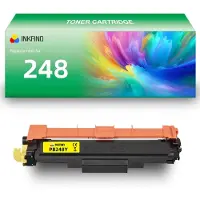INKFIND TN248 Geel tonercartridge compatibel met Brother TN248 TN-248 Geel toner cartridge - 1-pack Geel