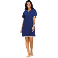 Comtessa Dames Nachthemd 'Royal Blue'