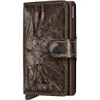 Secrid Miniwallet Crunch Bruin dames