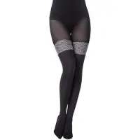 Merry Style Dames Panty – 60 DEN – Zwart-405 – M - MS-GB-408