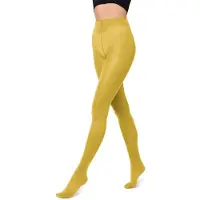 Merry Style Dames Panty - 40 DEN - Medium gloss - Polyamide - SS-Hiver-40 - Mosterdkleur - XL