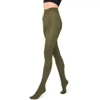 Merry Style Dames Panty - 70 DEN - Medium gloss - Polyamide - SS-Caldo-70 - Khaki - XS-S